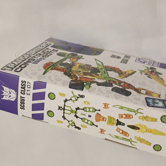 Transformers Construct-Bots Scout Class Dead End 2-in-1 Build, SEALED - Picture 4 of 11